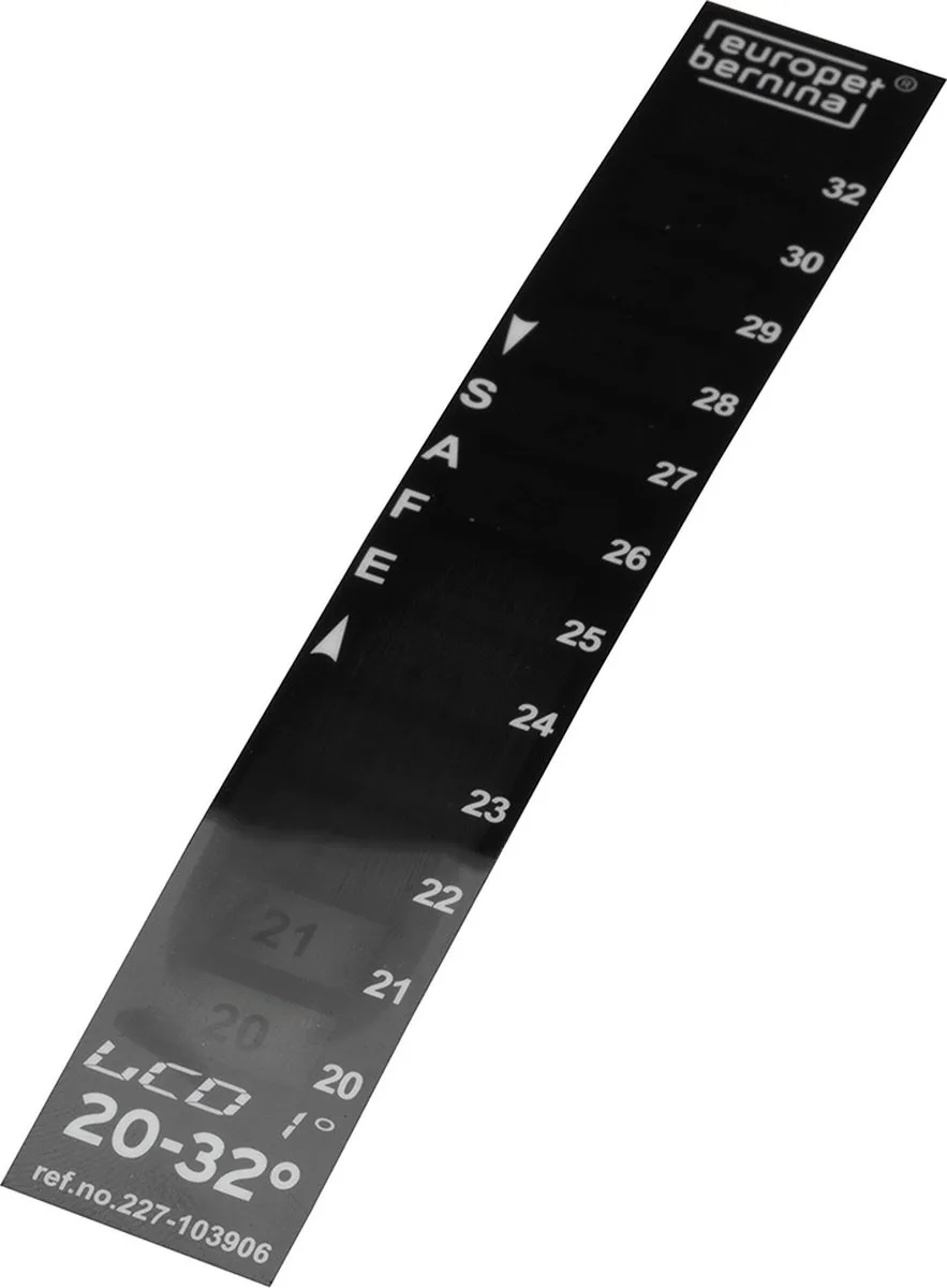 Thermometer Lcd - 20-32 Graden de Ebi en Metaalkleur – photo produit