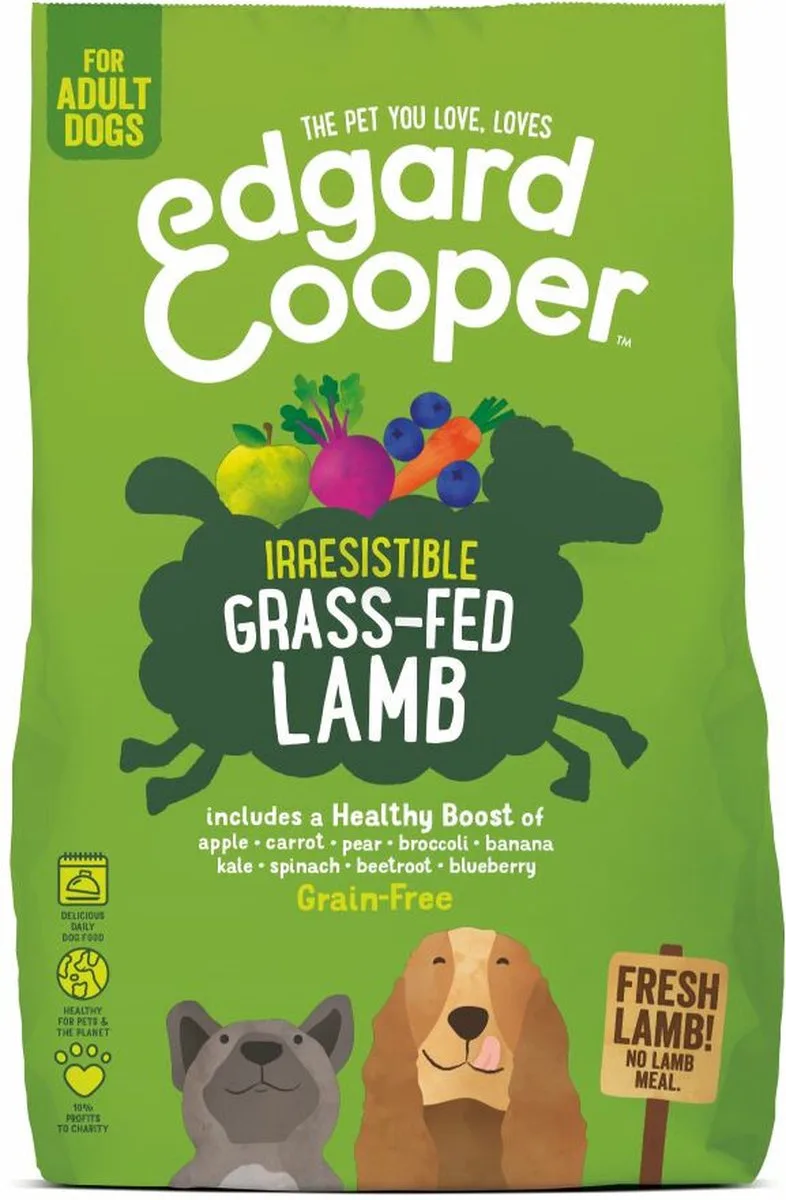 2x Edgard & Cooper Hondenvoer Graslam 7 kg by Edgard & Cooper – product photo