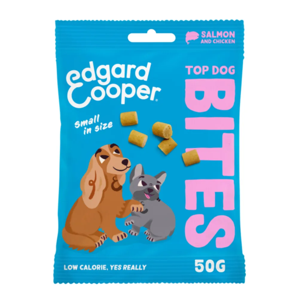 3x Edgard & Cooper Adult Bite S Zalm & Kip 50 gr by Edgard & Cooper – product photo