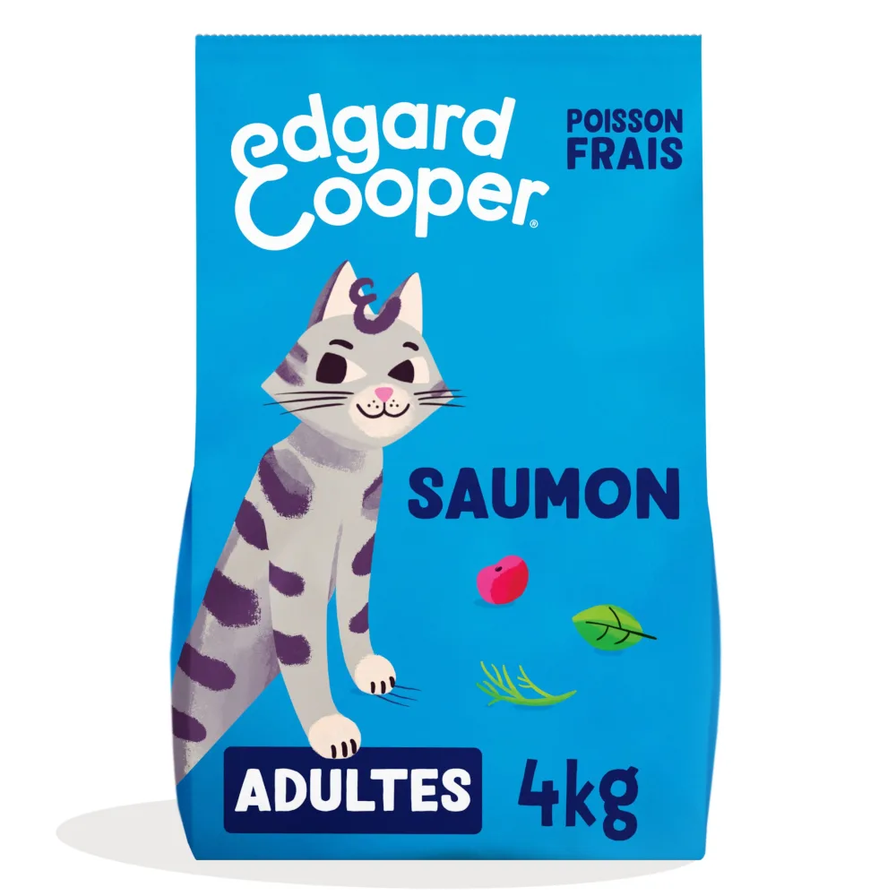 4kg Adult Zalm Graanvrij Edgard & Cooper Kattenvoer by Edgard & Cooper – product photo