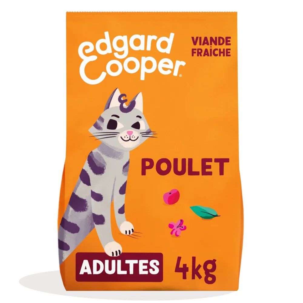 4kg Edgard & Cooper Adult graanvrij kip - Kattenvoer by Edgard & Cooper – product photo