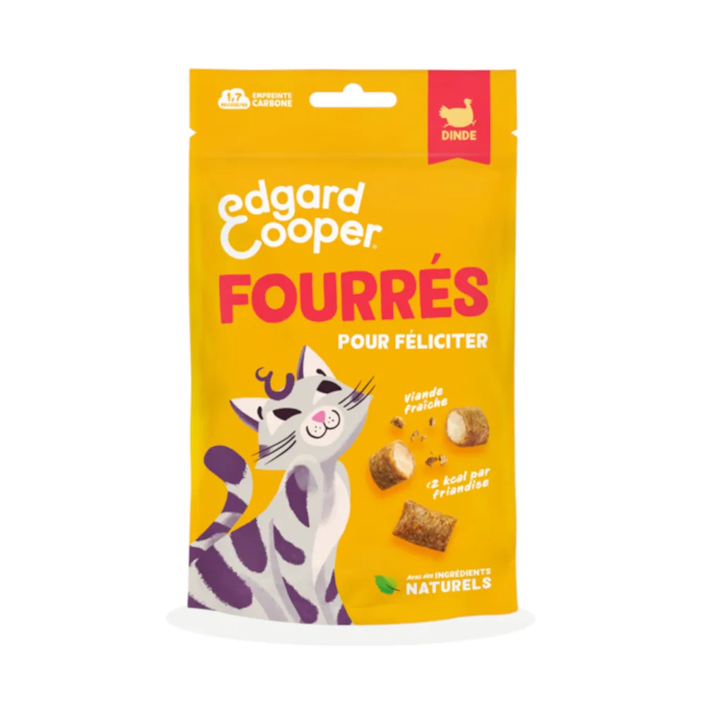 60g Edgard & Cooper Kattenkussen Kalkoen Kattensnacks by Edgard & Cooper – product photo