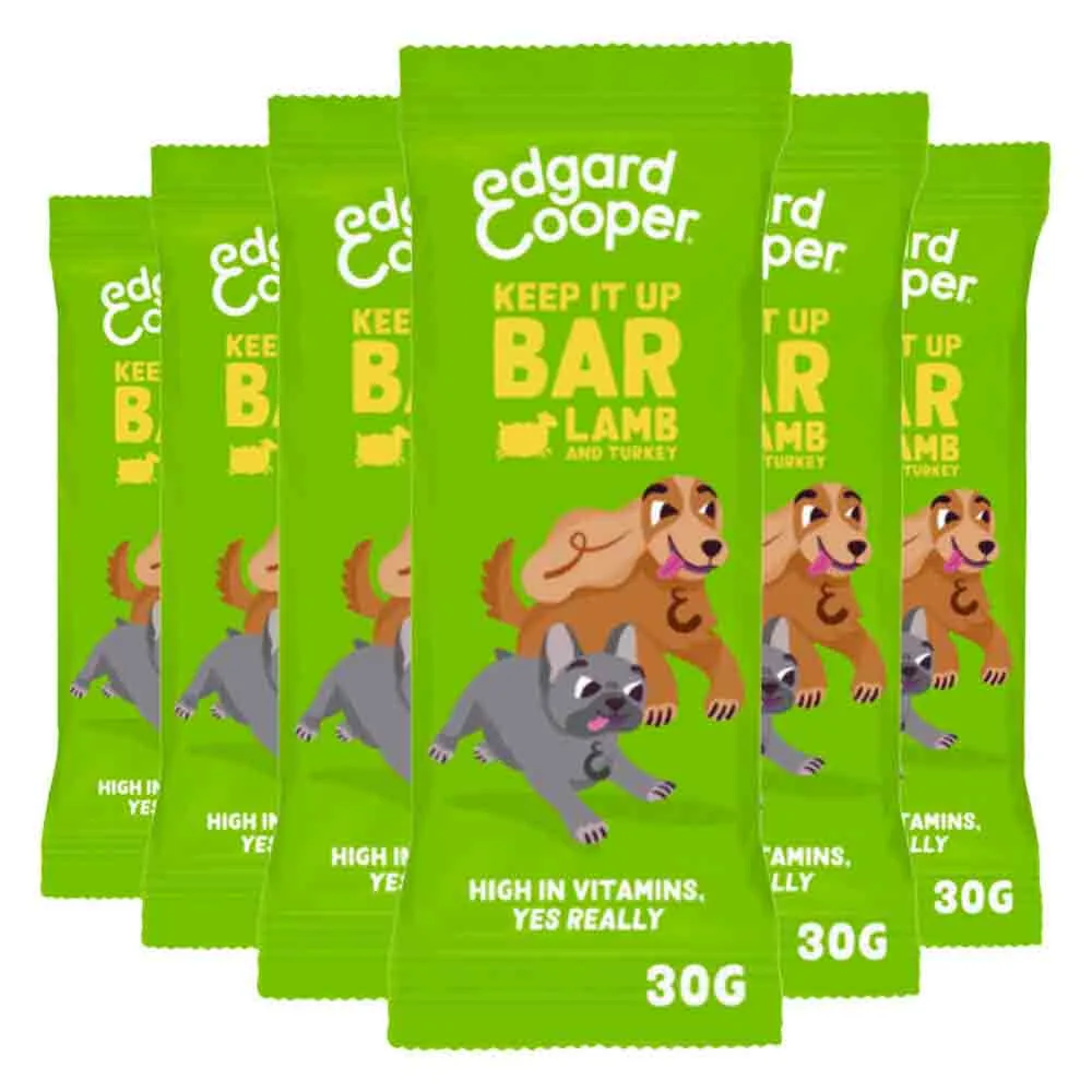 6x Edgard & Cooper Adult Bar Lam & Kalkoen 30 gr by Edgard & Cooper – product photo