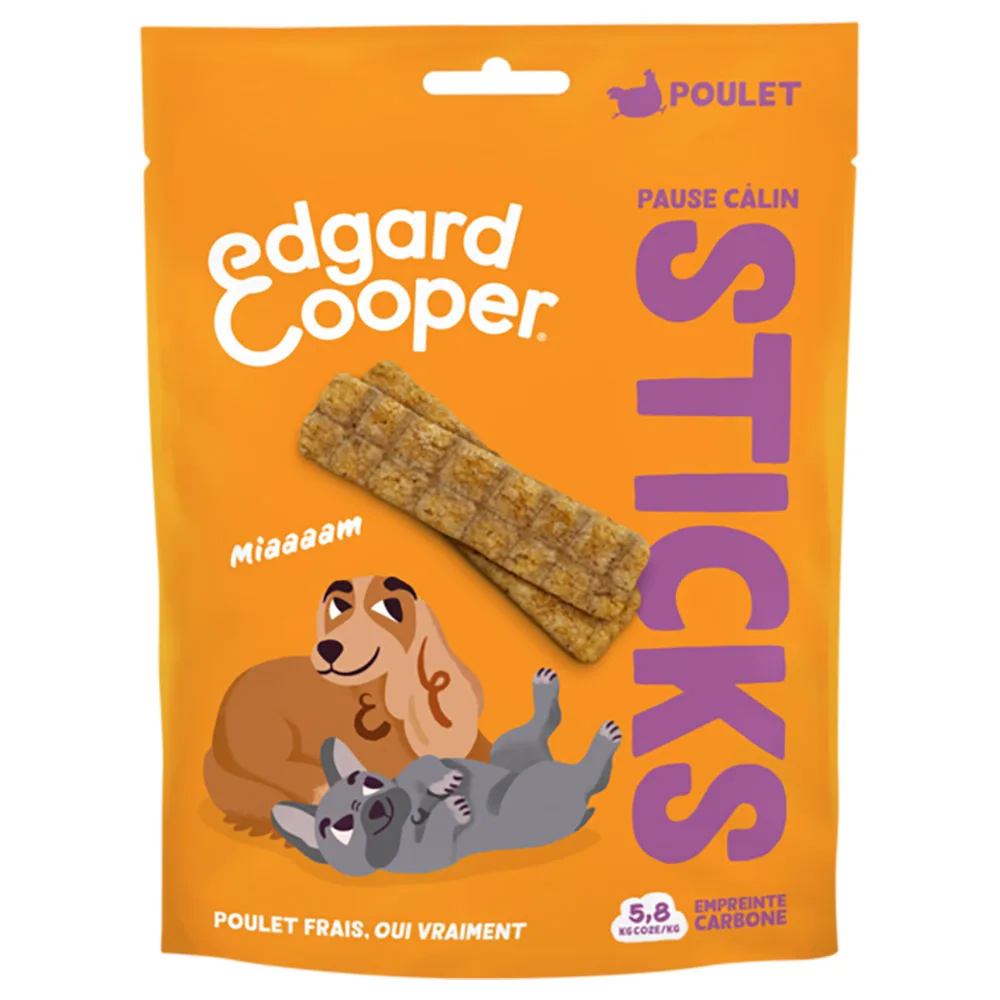 75g Edgard & Cooper Dog Strips Kip hondensnacks by Edgard & Cooper – product photo