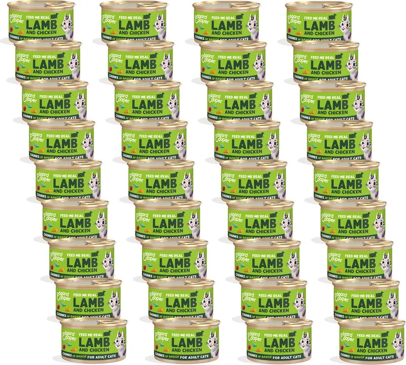 Adult Chunks 85 g - Kattenvoer - 36 x Lam&Kip von Edgard & Cooper – Produktfoto