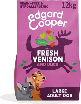 Nourriture Pour Chien De Venaison Fraîche Et Canard Adulte élevé En Liberté 12 Kg de Edgard & Cooper – photo produit 1 sur 3