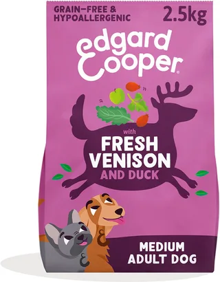 Nourriture Humide Pour Chiens Au Cerf Et Au Canard Freerun 2.5 Kg de Edgard & Cooper – photo produit 1 sur 3