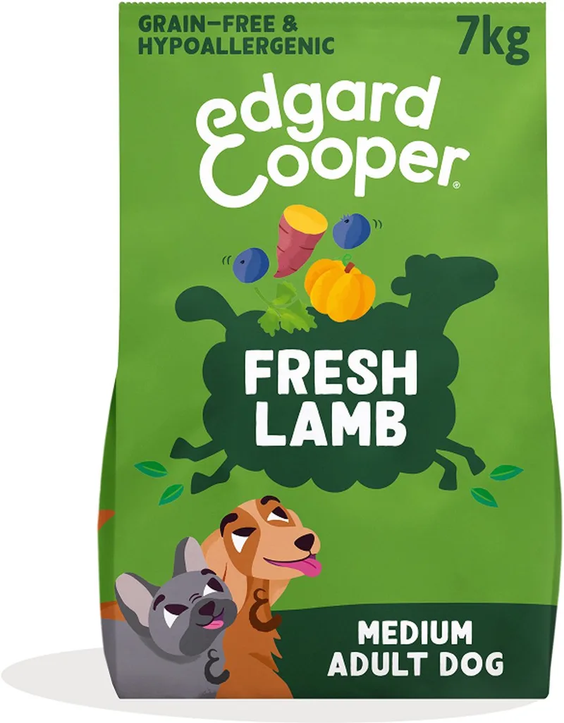 Färsk Gräsbetad Lamm Våt Hundmat 7 Kg von Edgard & Cooper – Produktfoto 1 von 3