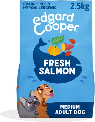 Nourriture Humide Pour Chiens Avec Du Saumon Norvégien Frais 2.5 Kg de Edgard & Cooper – photo produit 1 sur 3