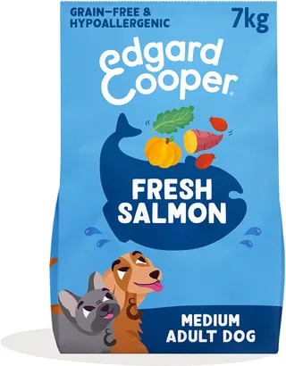 Nourriture Humide Pour Chiens Avec Du Saumon Norvégien Frais 7 Kg de Edgard & Cooper – photo produit 1 sur 3