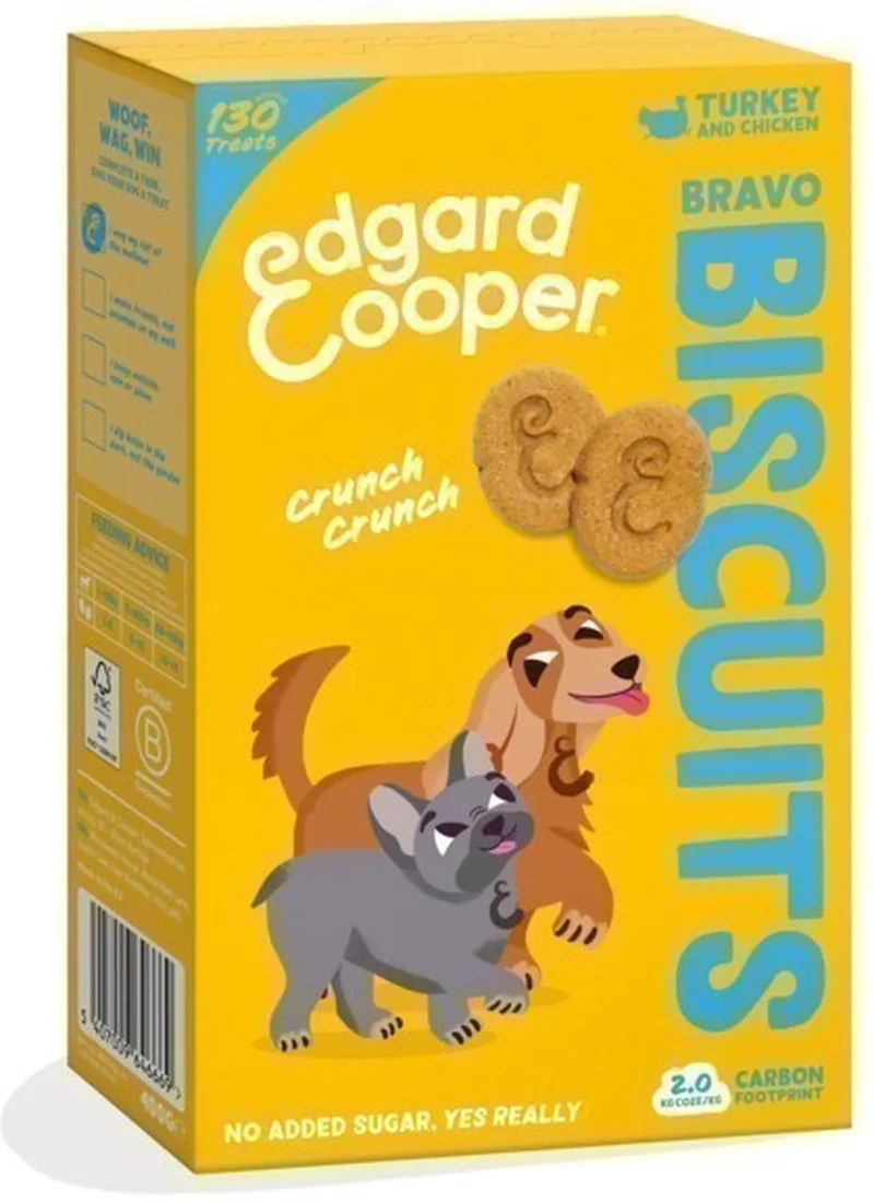 Biscuit 400 g - Hondensnacks - Kalkoen de Edgard & Cooper – photo produit