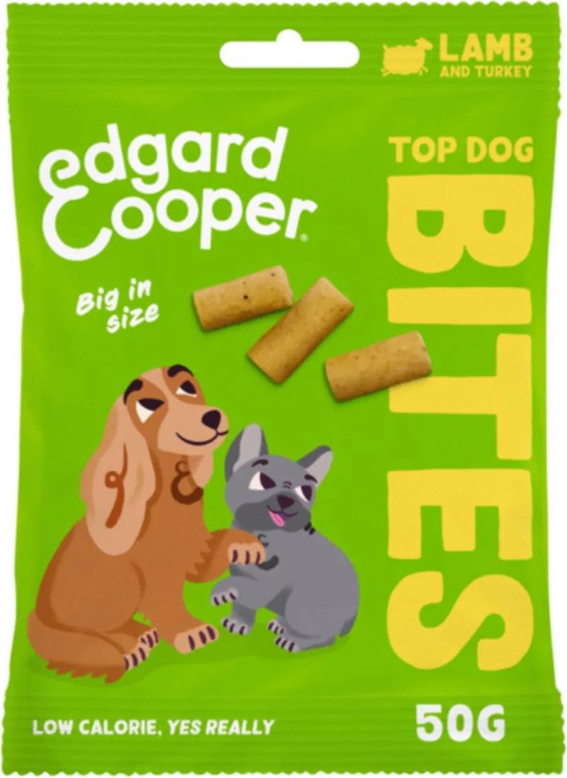 Bites Large 50 g - Hondensnacks - Lam by Edgard & Cooper – product photo