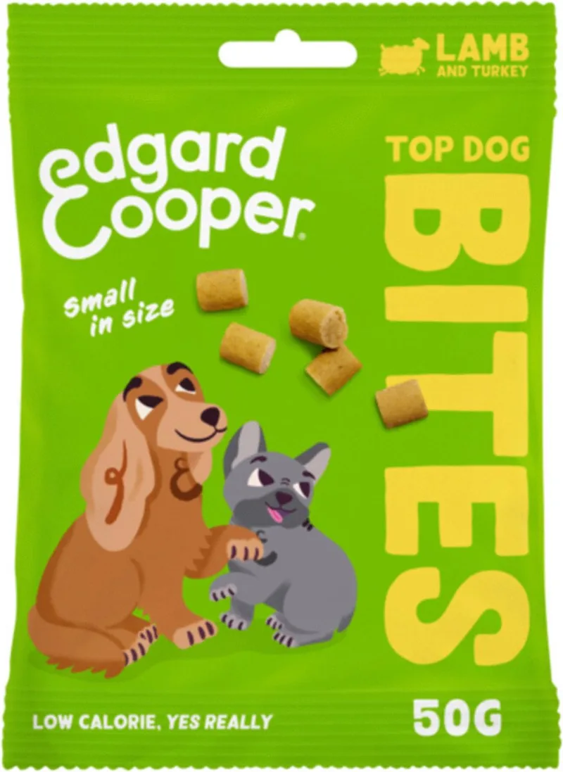 Bites Small 50 g - Hondensnacks - Lam van Edgard & Cooper – productfoto