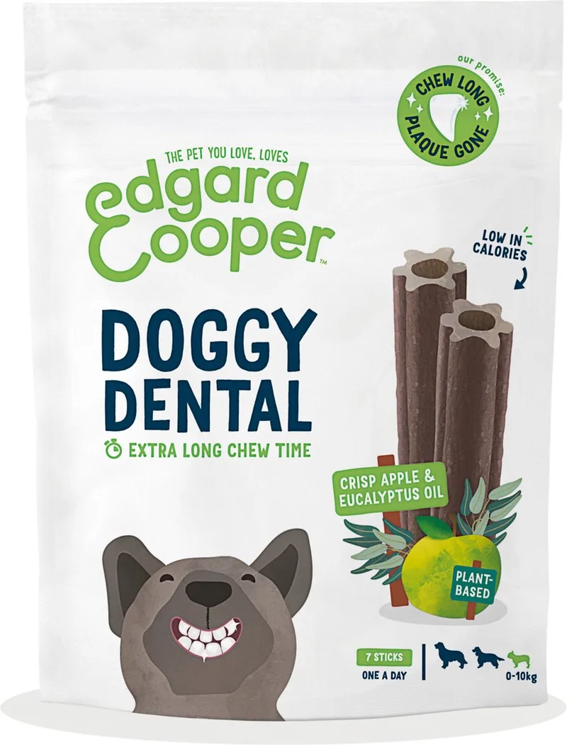 Doggy Dental Appel - Hondensnacks - S by Edgard & Cooper – product photo