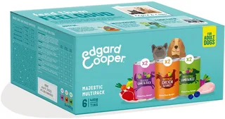 Hondenvoer Multipack Kip - Wild - Lam 6 x 400 gr by Edgard & Cooper – product photo 1 of 4