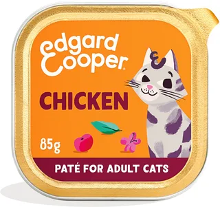Kattenvoer Adult Pate Kip 85 gr by Edgard & Cooper – product photo 1 of 4