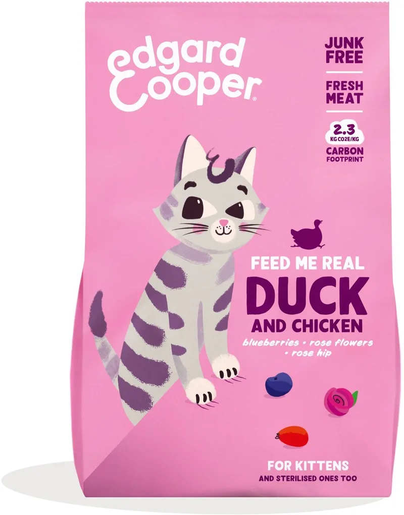 Kattenvoer Brokjes - Graanvrij - 750g de Edgard & Cooper – photo produit