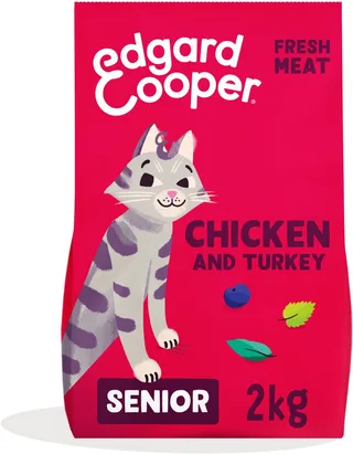 Kattenvoer Brokjes - Graanvrij - Verse Kalkoen & Kip - 2kg by Edgard & Cooper – product photo 1 of 4