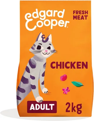 Kattenvoer Brokjes - Graanvrij - Verse Kip - 2kg von Edgard & Cooper – Produktfoto 1 von 4