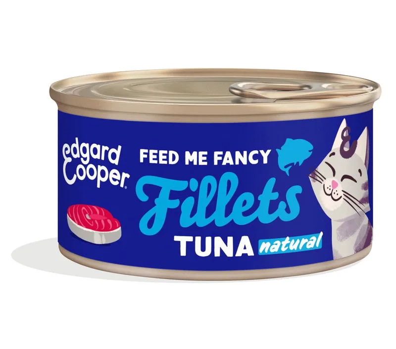 Kattenvoer Fillets Tonijn 70 gr by Edgard & Cooper – product photo