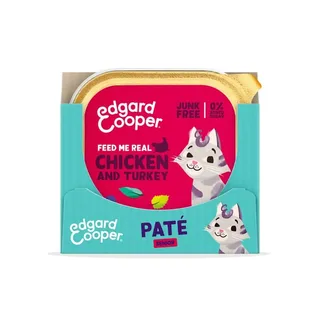 Kattenvoer Senior Pate Kip - Kalkoen 85 gr von Edgard & Cooper – Produktfoto 2 von 4