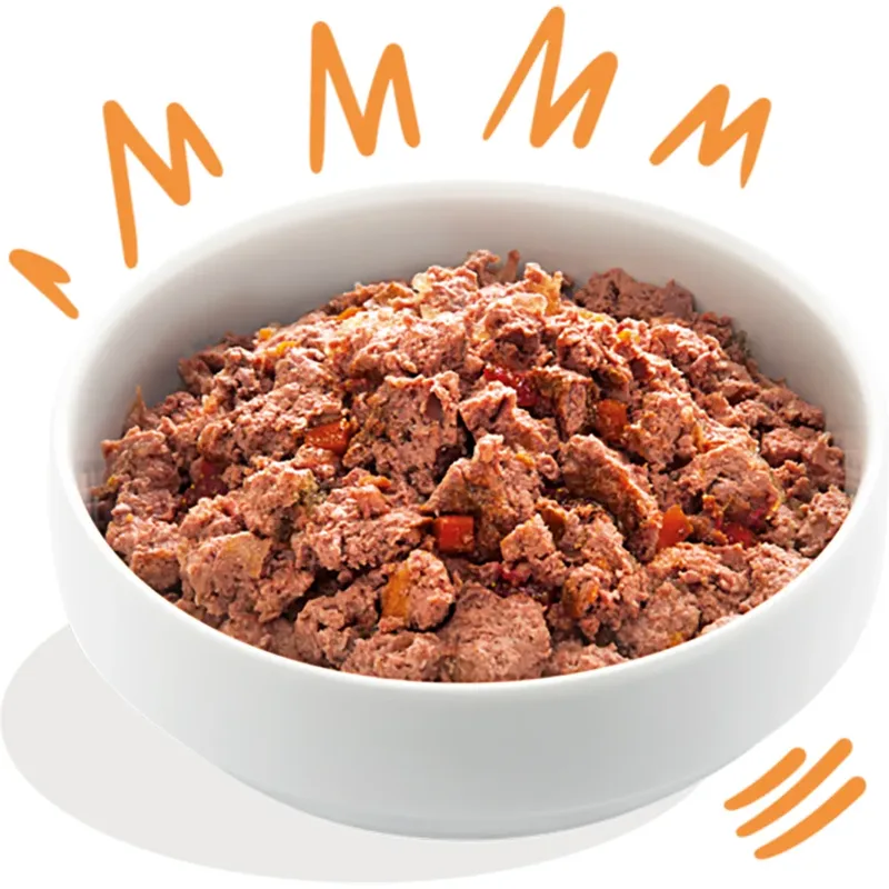 Kip & Kalkoen Blik - Voor volwassen honden - Hondenvoer - 400g by Edgard & Cooper – product photo 3 of 3