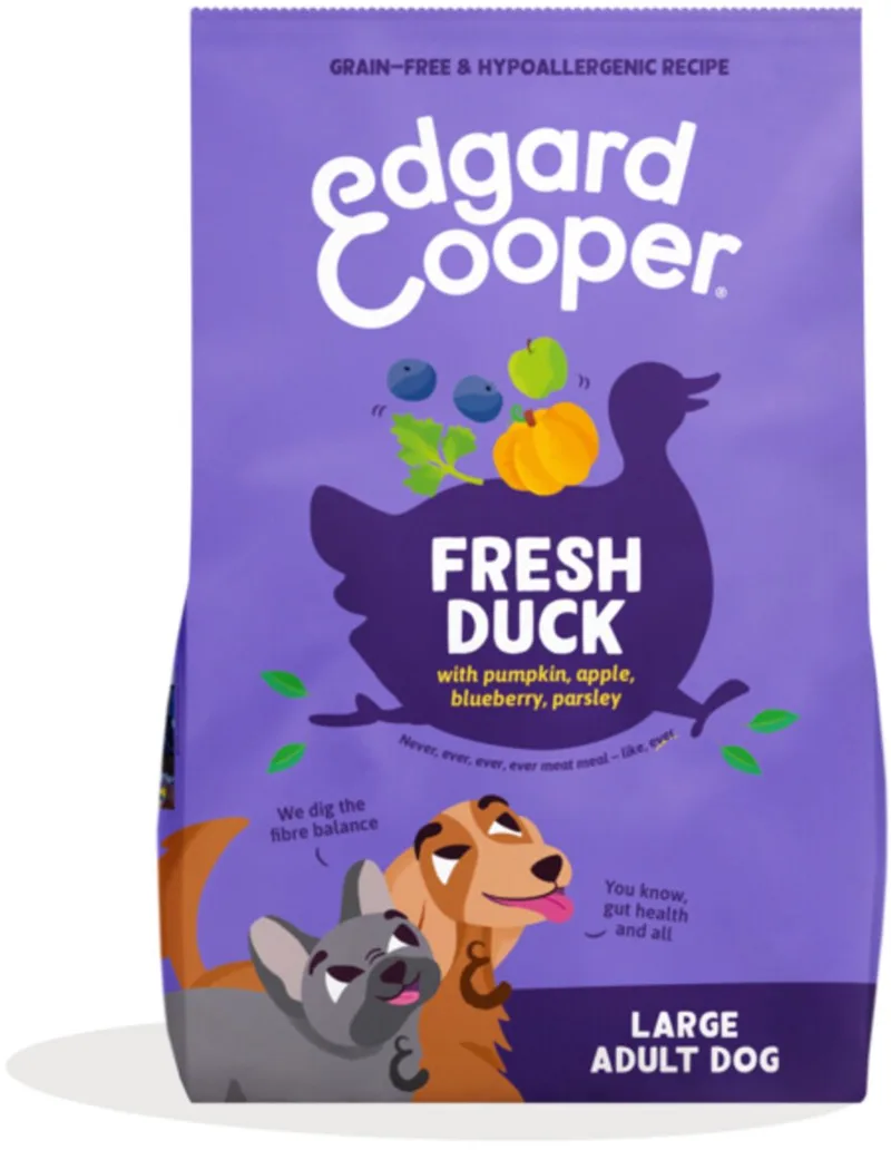 Large Adult Dog - Hondenvoer - Eend 12 kg de Edgard & Cooper – photo produit
