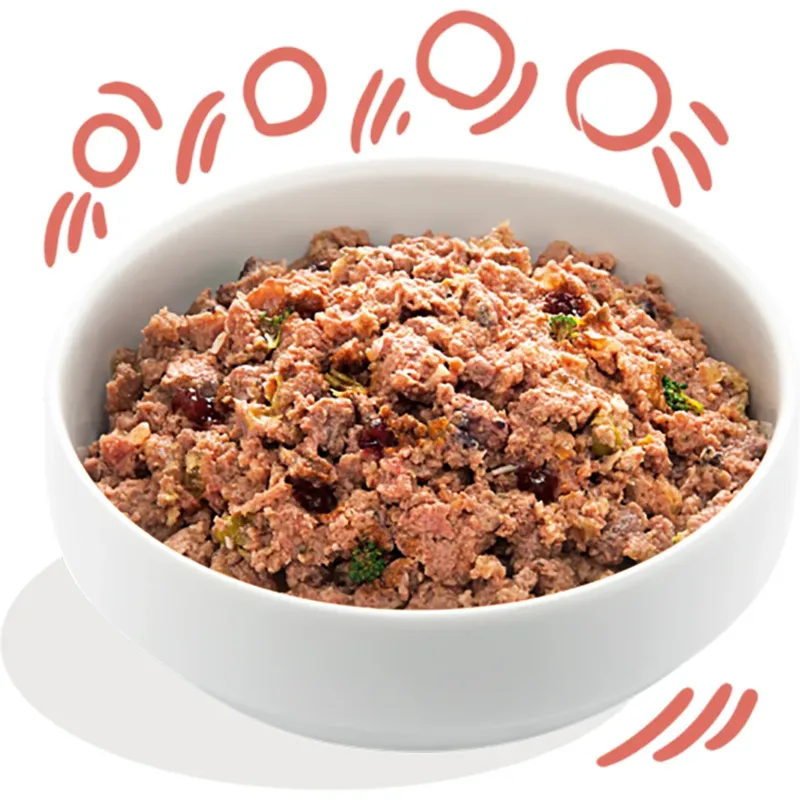 Nourriture Humide Pour Chiens Au Poulet Et Au Saumon Asc 400 G de Edgard & Cooper – photo produit 2 sur 3