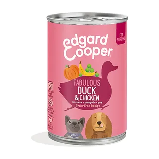 Nassfutter Für Welpen Mit Ente Und Huhn 400 G von Edgard & Cooper – Produktfoto 1 von 3
