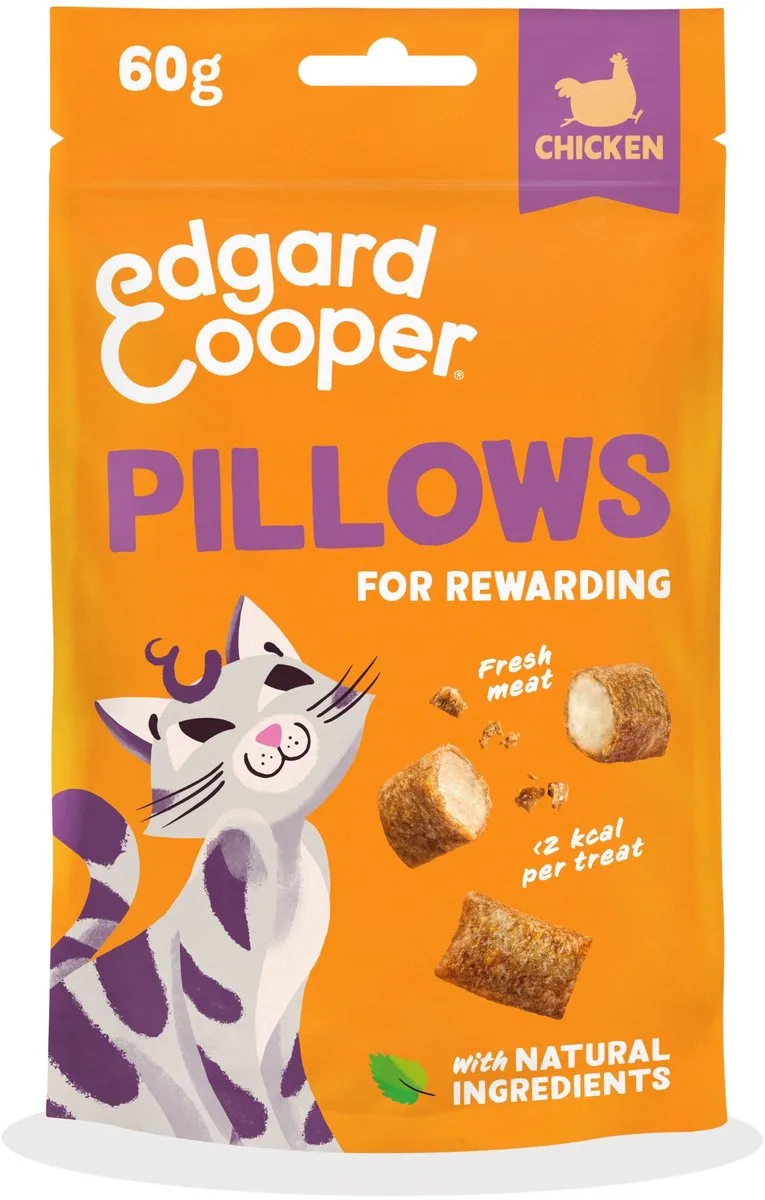 Pillows - Kattensnack - Kip 60 g by Edgard & Cooper – product photo