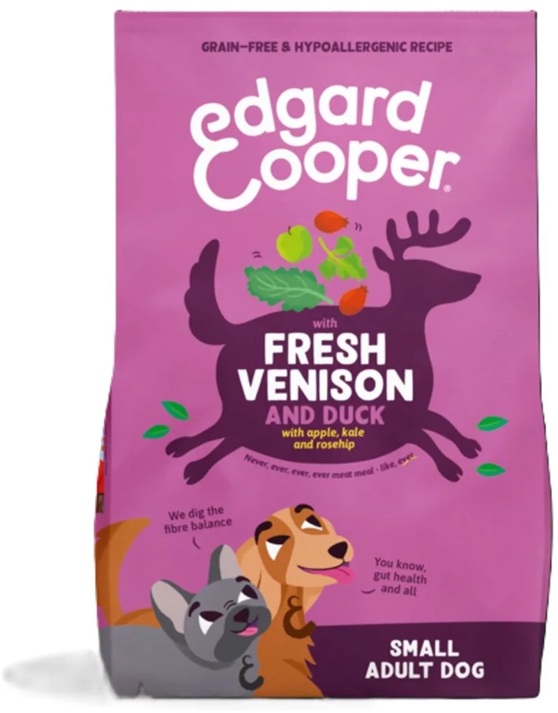 Small Adult Dog - Hondenvoer - Hert Eend 3 kg by Edgard & Cooper – product photo