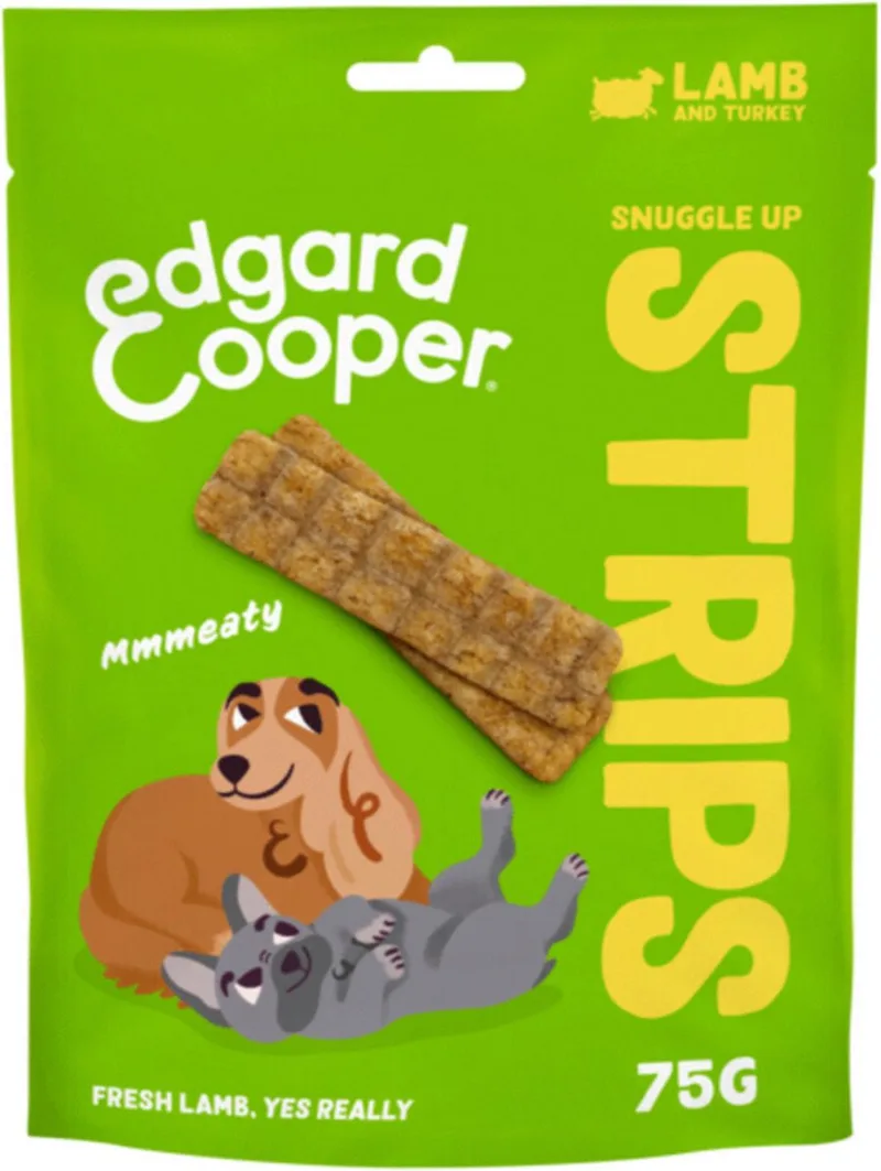 Strips 75 g - Hondensnacks - Lam by Edgard & Cooper – product photo