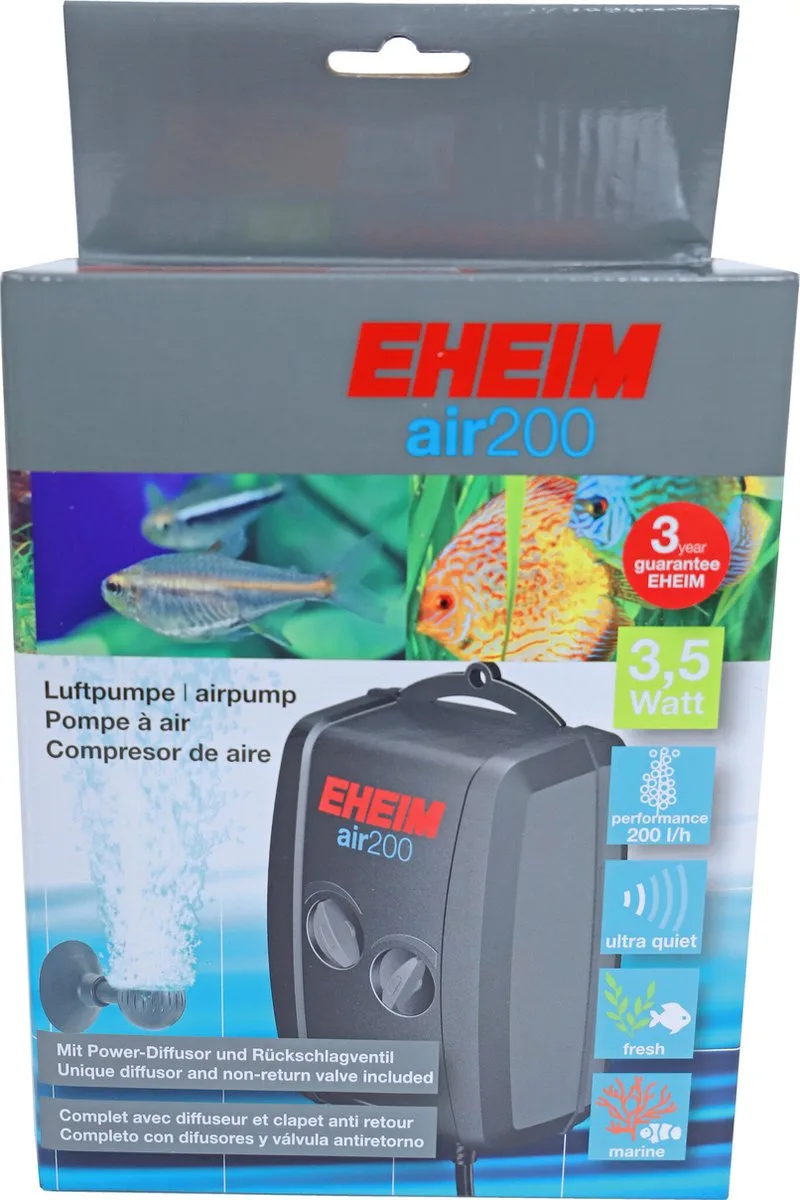 Air 200 - Aquarium Luchtpomp by Eheim in Color – product photo 1 of 3