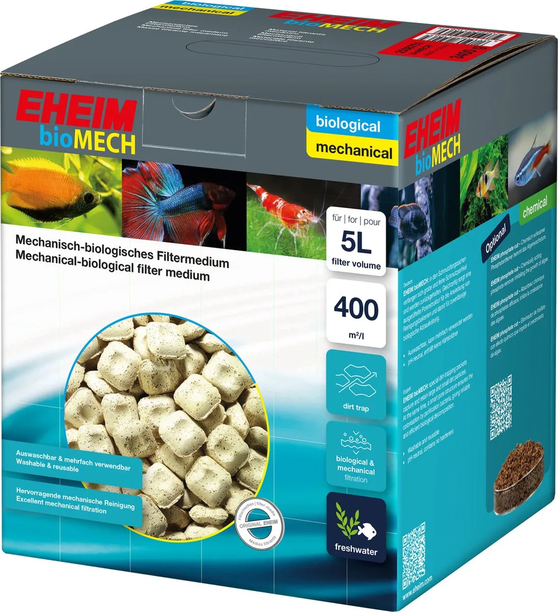 Biomech 5 L de Eheim en Beige – photo produit