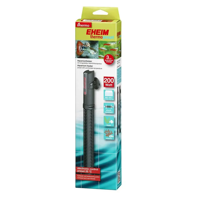 Chauffage D´aquarium Préréglé Thermopreset 200 à 25ºc 400l de Eheim – photo produit 4 sur 4