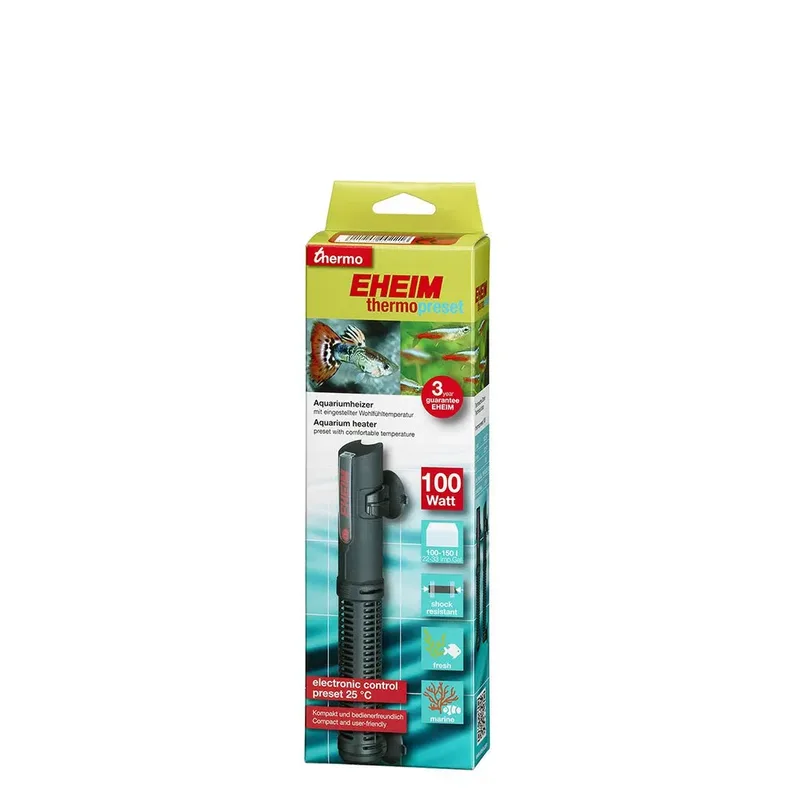 Thermopreset 100 Voreingestellter Aquarienheizer Bei 25ºc 150l von Eheim – Produktfoto 4 von 4