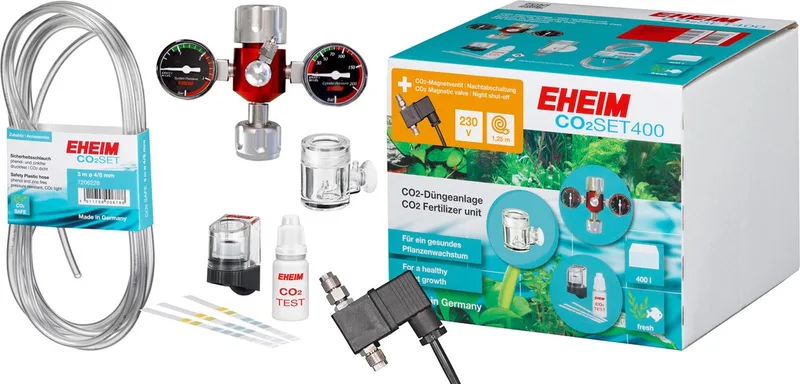 Co2 Set 400 Zonder Fles Incl. Magneetventiel by Eheim in Black – product photo