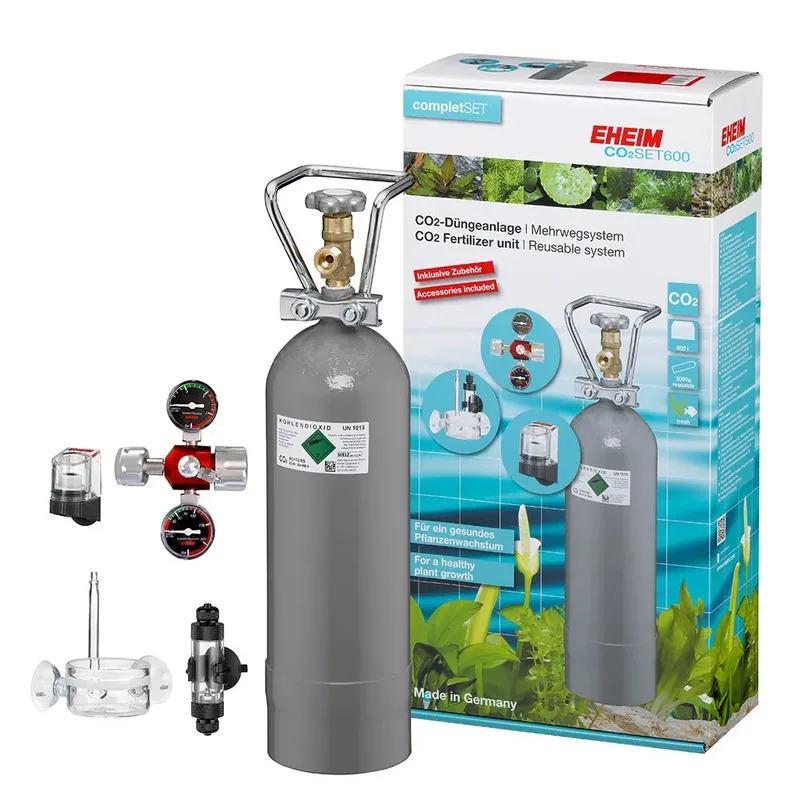 Co2-set 600 Complete Set Inclusief Hervulbare Fles Met 2000g by Eheim – product photo 1 of 2