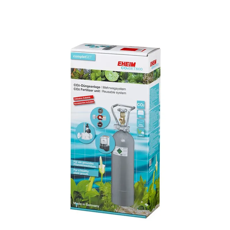 Co2-set 600 Complete Set Inclusief Hervulbare Fles Met 2000g by Eheim – product photo 2 of 2