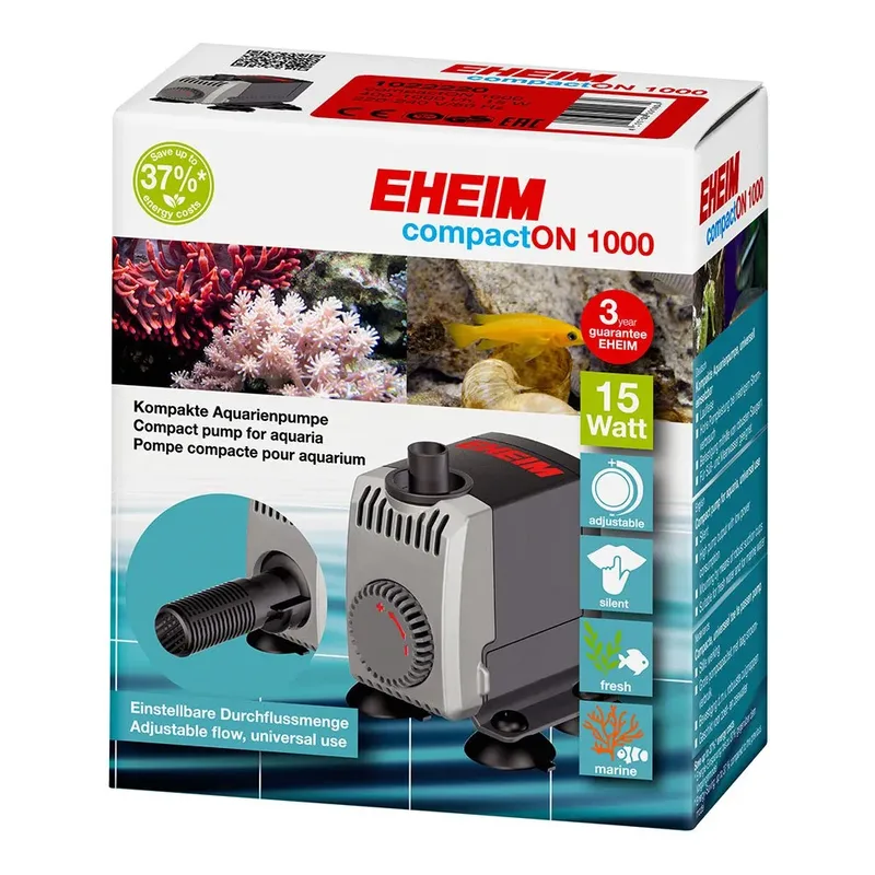 Compacton 1000 - Aquariumpomp - 12x14x7 cm - 400 L/H von Eheim in Color – Produktfoto 4 von 4