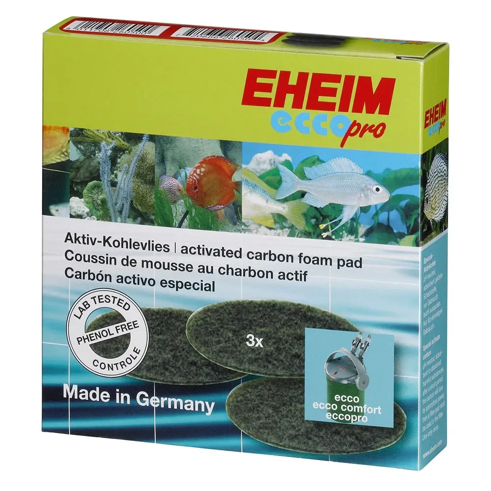 Ecco Pro (2032/34/36) Fijnfilterpad Van Koolstof 3 Stukken van Eheim – productfoto