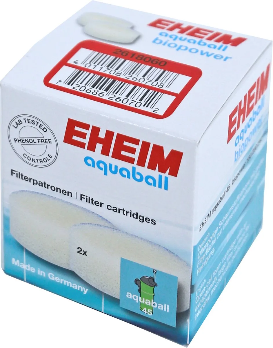 Filterpatroon Aquaball 45 Biopower 160-240 van Eheim – productfoto