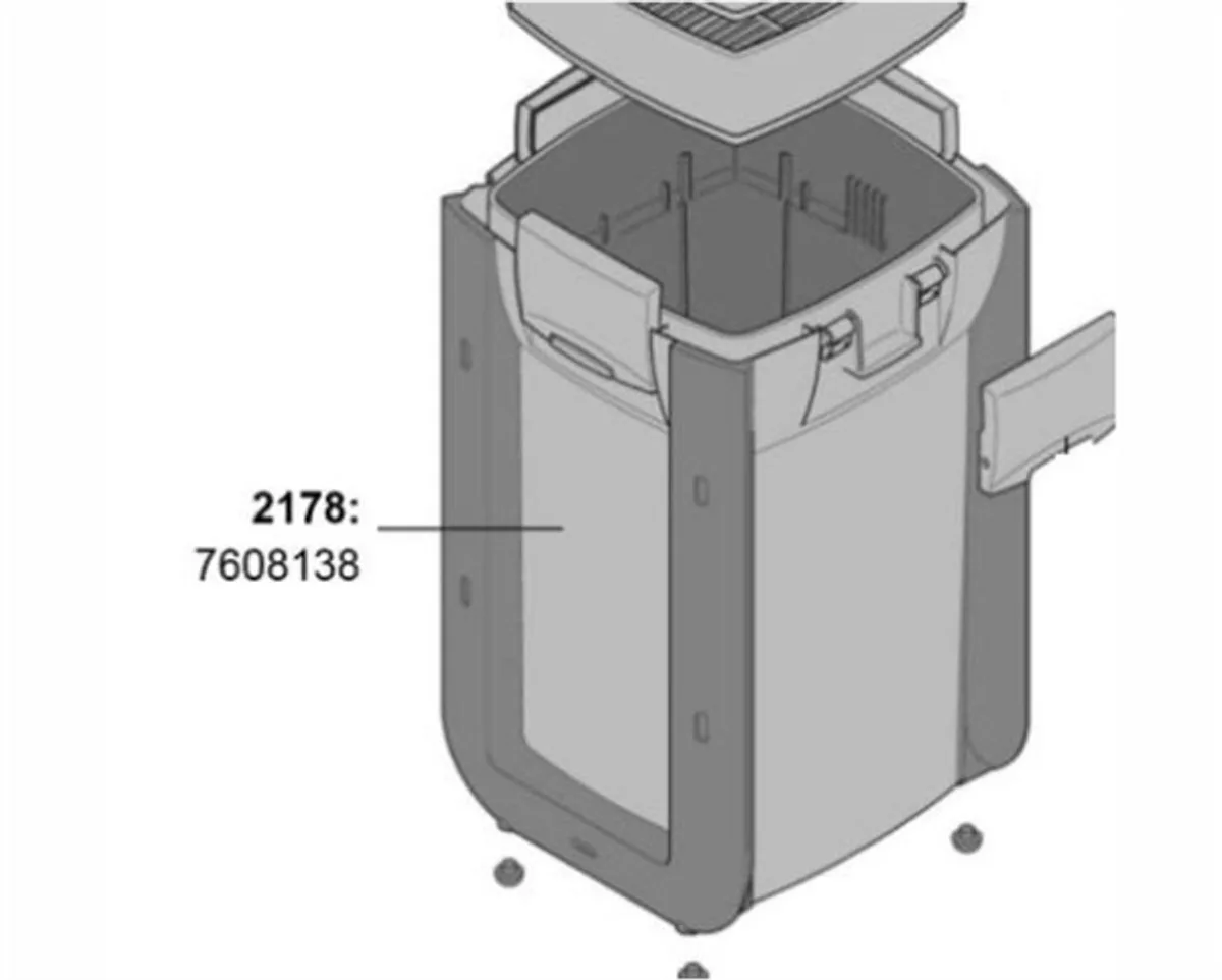 Filterpot voor 2178/Prof 5 600T de Eheim – photo produit