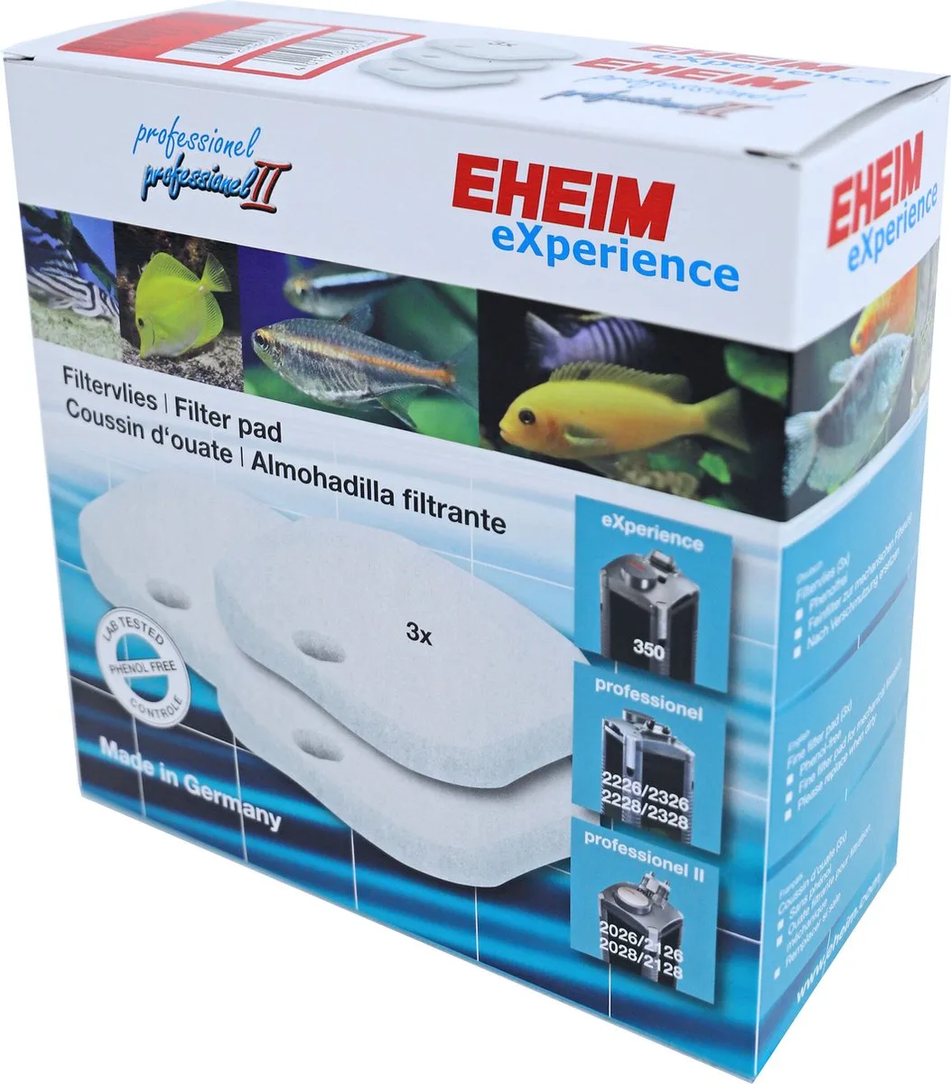 Découvrez 350 (2426) Tampons Filtrants Fins 3 Pièces de Eheim – photo produit