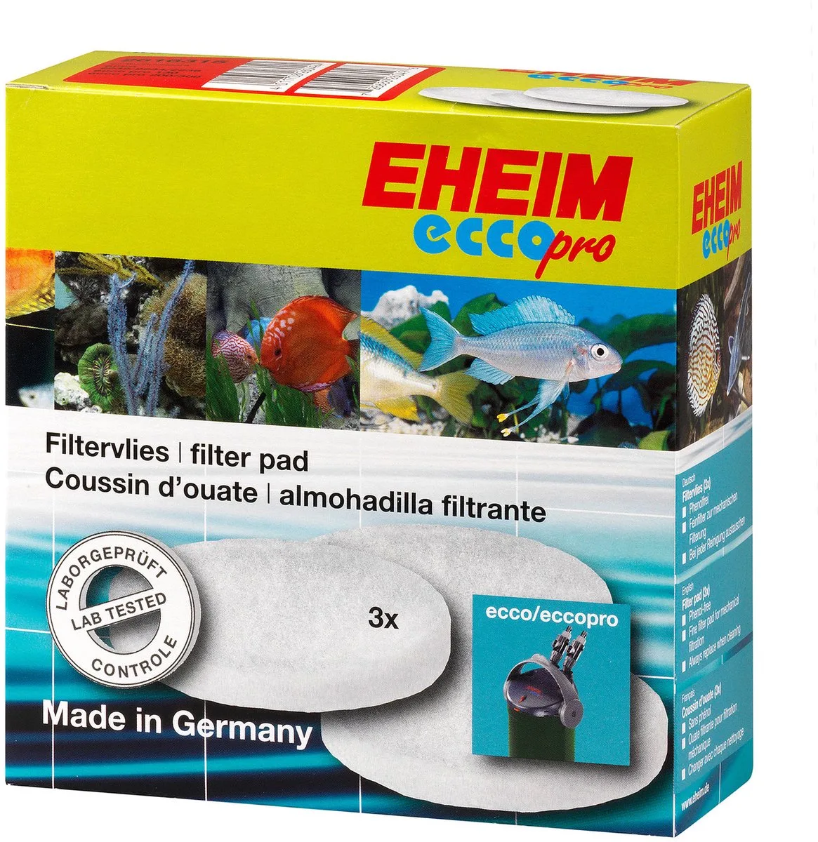 Filtervlies Voor Eccopro 3 stuks van Eheim – productfoto