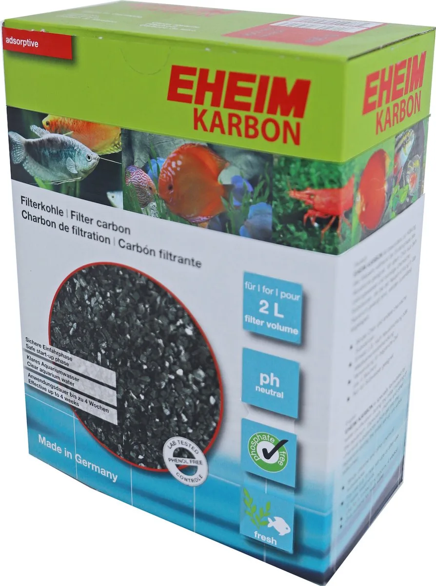 Karbon Aktivkohle Für Süßwasser 450g 2l von Eheim – Produktfoto