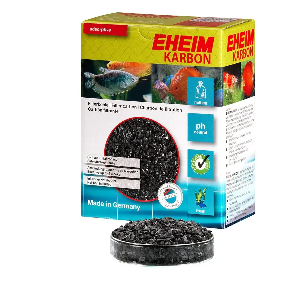 Charbon Actif Karbon Pour Eau Douce En Sac Filet 225g 1l de Eheim – photo produit