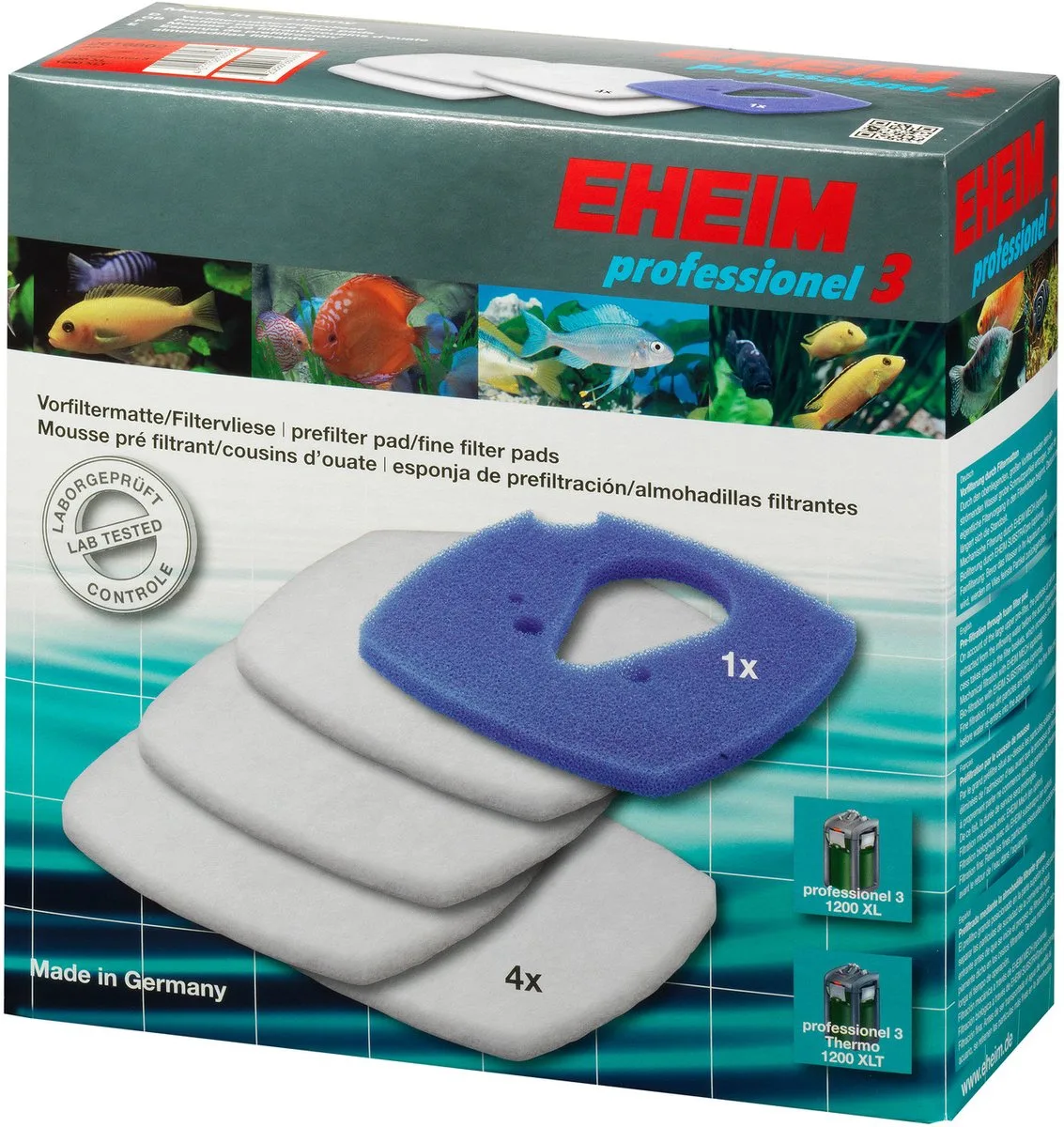 Jeu De Tampons Filtrants Professionel 3 1200xl/1200xlt (2080 Et 2180) de Eheim – photo produit