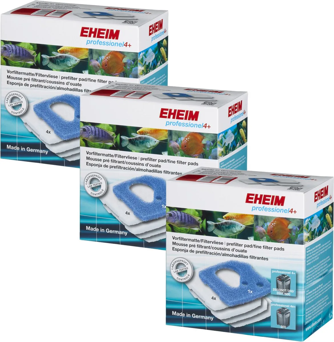Set Filtermat Professioneel 4 250/350/600/350e - Filters - 3 x 5 stuks de Eheim – photo produit