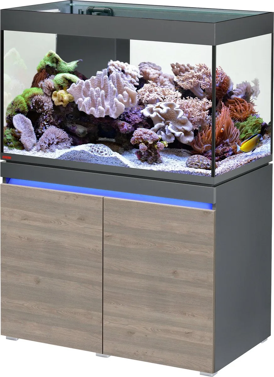 Set Incpiria Reef 330 | 330L | 100 x 60 x 65 CM Graphit/Rustic Oak von Eheim in Graphit – Produktfoto